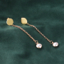 This is the trend of AW &lsquo;19/&rsquo;20: Earrings, bracelets and necklaces with crystal glass and belcher chain