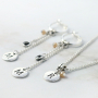 Get started with DQ European metal initial charms and make great jewellery!