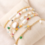 Summer jewellery with freshwater pearls nugget