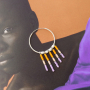 These earrings and bracelets can be made with Miyuki: 