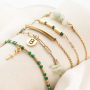 The most beautiful bracelets and necklaces with stainless steel belcher chain