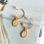 These beautiful items can be made using DQ European metal earring findings and locks for jewellery: