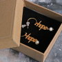 These beautiful items can be made using DQ European metal earring findings and locks for jewellery: