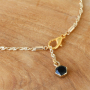 The most beautiful jewellery is made with natural stone charms and connectors: