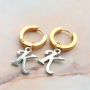 This is how you combine gold and silver in trendy jewellery made of stainless steel: