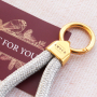 Easy to make, perfect to give as a present and fun to get are the Mix & Match key rings: