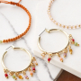 How to make jewellery with faceted cube beads
