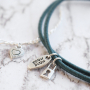 You can easily make these earrings, bracelets and necklace yourself with DQ European metal charms: