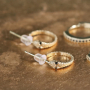 How to make beautiful earrings with the zirconia earring findings: