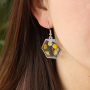 Make the most beautiful jewellery with dried flower charms! 