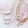 Making statement jewellery with zirconia lock charms! 