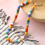 Get started with the glass beads rondelle in the trend shape of this year! 