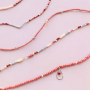 Inspiration to create minimalistic jewellery in beautiful winter colours