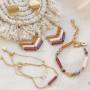 Get creative with these colourful glass beads tube