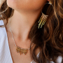 This is the way to make beautiful necklaces and earrings with Miyuki seed beads