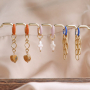 Earrings inspiration with colourful earrings creole