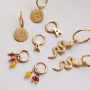 Create personalized earrings with stainless steel earrings creole