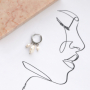Get creative with brass TQ metal creoles