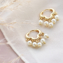 Get creative with brass TQ metal creoles