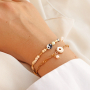 Summer jewellery with shell pendants