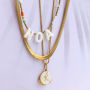 Get creative with shell pendants and beads