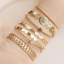 How to style these beautiful stainless steel bracelets