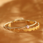 How to style these beautiful stainless steel bracelets