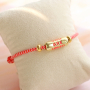 Eye catching jewellery with brass metal charms and beads