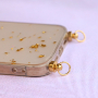 Secure your telephone cord with the telephone cover rivet