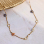 Get started and design necklaces with faceted beads