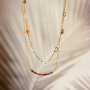 Get started and design necklaces with faceted beads