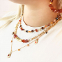 Design jewellery with chips stone beads