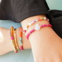 Design various pieces of jewellery with acrylic beads