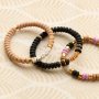 Create jewellery sets with polymer beads rondelle