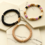 Create jewellery sets with polymer beads rondelle