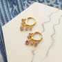 Incorporate crystal glass charms into beautiful jewellery sets