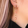 Tips for creating earrings using crystal glass earrings