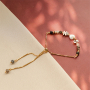 Bracelet inspiration with glass rondelle beads