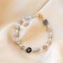 Bracelet inspiration with glass rondelle beads