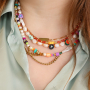 Colourful jewellery inspiration with polymer beads