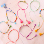 How to use tassels into bracelets and sunglass cords