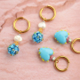 Inspiration for designing earrings and necklaces with glass beads