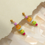 Getting started with glass beads for trendy earrings