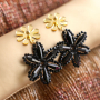 How to use top faceted charms flower in party jewellery
