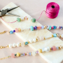 How to use natural stone beads in trendy bracelets