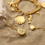 Inspiration time with stainless steel charms