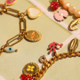 Create a unique collection with our stainless steel charms with enamel
