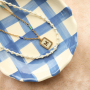 Create a unique collection with stainless steel shell charms with letters