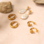 Mix and match with stainless steel earrings and findings