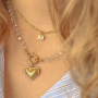 Create unique earrings and necklaces with top facet beads